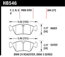 Load image into Gallery viewer, Hawk 08 BMW Z4 3.0L HPS 5.0 Front Brake Pads - Eaton Motorsports
