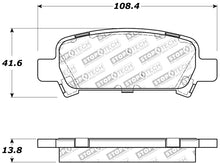 Load image into Gallery viewer, StopTech Performance 02-03 WRX Rear Brake Pads - Eaton Motorsports