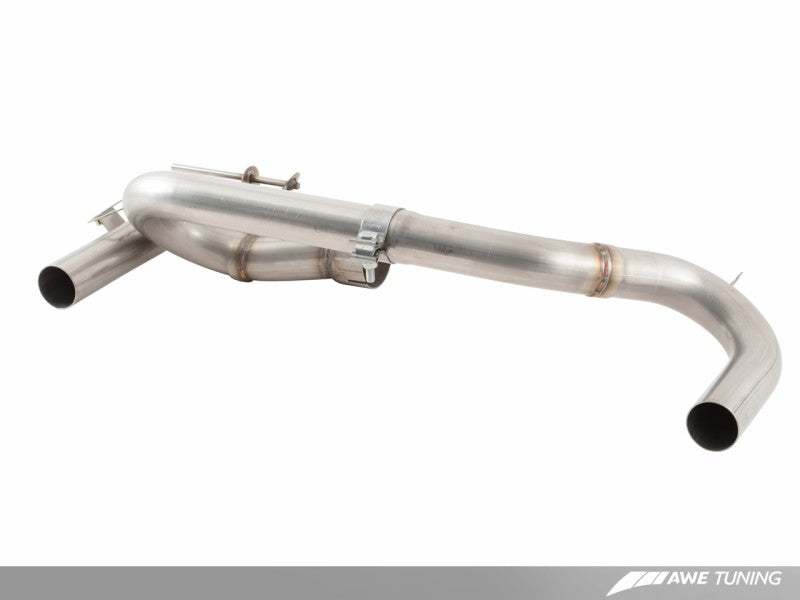 AWE Tuning BMW F3X 335i/435i Touring Edition Axle-Back Exhaust - Chrome Silver Tips (102mm) - Eaton Motorsports