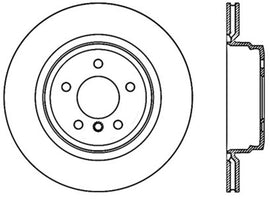 StopTech 07-12 BMW 335i / 06-08 335xi Rear Left Cryo Slotted Sport Brake Rotor - Eaton Motorsports