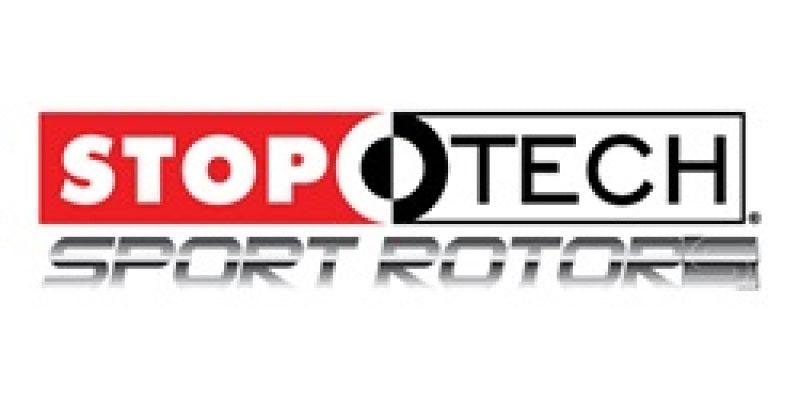 StopTech 16-17 Subaru WRX w/EyeSight Technology Sport Slotted Rear Right Rotor - Eaton Motorsports