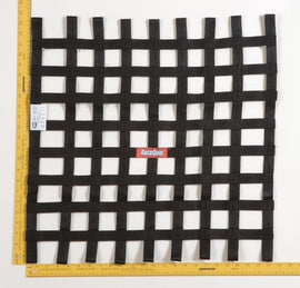 RaceQuip Black 24 X 24 SFI Ribbon Net - Eaton Motorsports