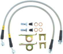 Load image into Gallery viewer, StopTech 04-08 Cadillac STS / 05-08 14-15 Chevrolet Corvette Stainless Steel Rear Brake Lines - Eaton Motorsports