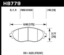 Load image into Gallery viewer, Hawk 15-16 Audi S3 Performance Ceramic Front Brake Pads - Eaton Motorsports