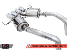 Load image into Gallery viewer, AWE Tuning 14-19 Chevy Corvette C7 Z06/ZR1 (w/o AFM) Touring Edition Axle-Back Exhaust w/Chrome Tips - Eaton Motorsports