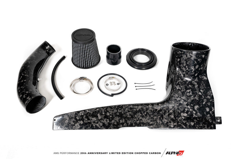 AMS Performance 2015+ VW Golf R MK7 Chopped Carbon Fiber Intake - Eaton Motorsports