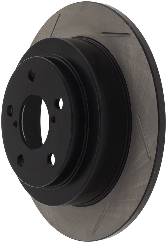 StopTech Power Slot 02-05 WRX Rear Right Sportstop Slotted Rotor - Eaton Motorsports