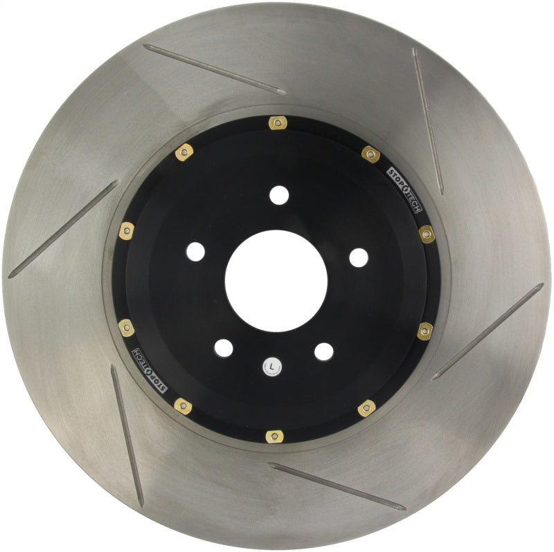 StopTech 2014 Chevrolet Corvette Replacement Front Right Zinc Slotted Aero Rotor - Eaton Motorsports
