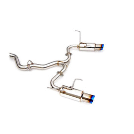 Invidia 15+ Subaru WRX/STI 4dr N1 Twin Outlet Single Layer Tip Titanium Cat-Back Exhaust - Eaton Motorsports