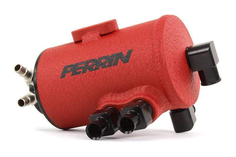Perrin 15-18 Subaru WRX Wrinkle Red Air Oil Separator Kit - Eaton Motorsports