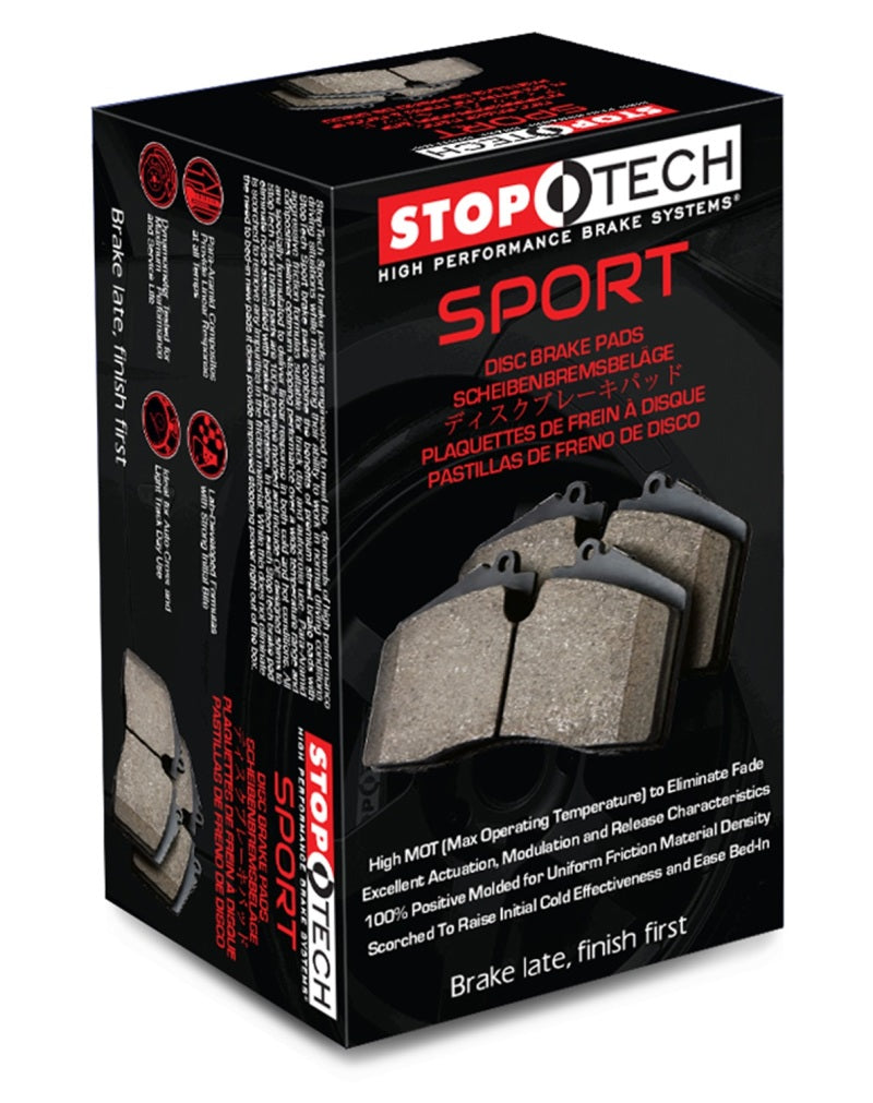 StopTech Performance 14-19 Cadillac CTS Front Brake Pads - Eaton Motorsports