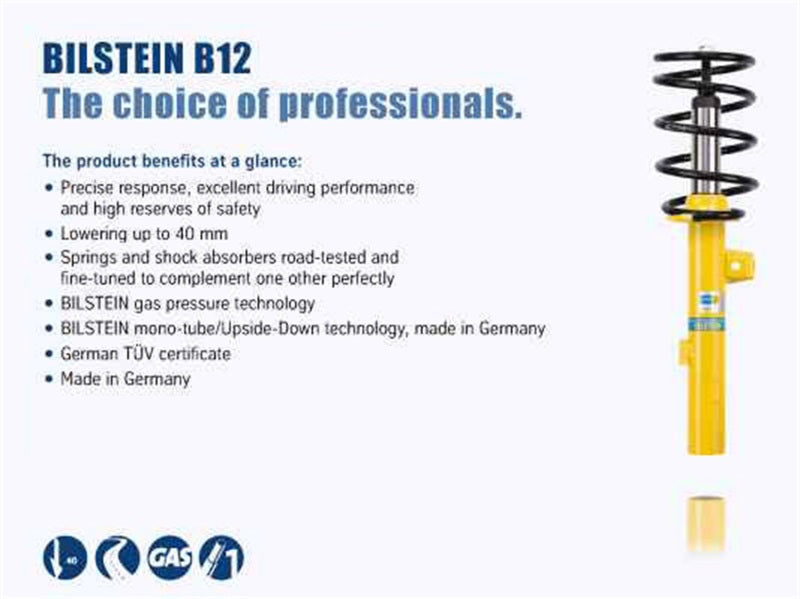 Bilstein B12 12-15 BMW 335i Front and Rear Suspension Kit - Eaton Motorsports