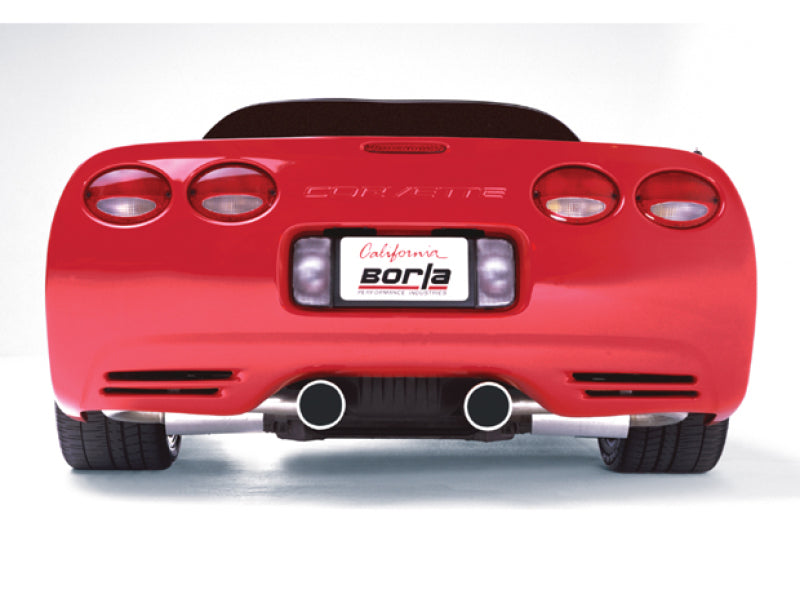 Borla 97-04 C5 Corvette (incl Z06) 5.7L V8 AT/MT Aggressive Stinger Cat-Back Exhaust - Eaton Motorsports