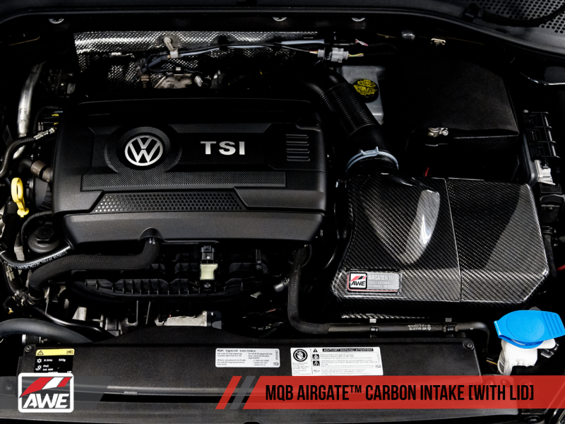 AWE Tuning Audi / Volkswagen MQB/Golf R AirGate Carbon Fiber Intake Lid - Eaton Motorsports