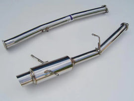 Invidia 02-07 WRX/STi 76mm N1 RACING Stainless Steel Tip Cat-back Exhaust - Eaton Motorsports
