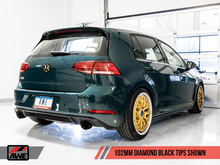 Load image into Gallery viewer, AWE Tuning VW MK7 GTI Track Edition Exhaust - Diamond Black Tips - Eaton Motorsports