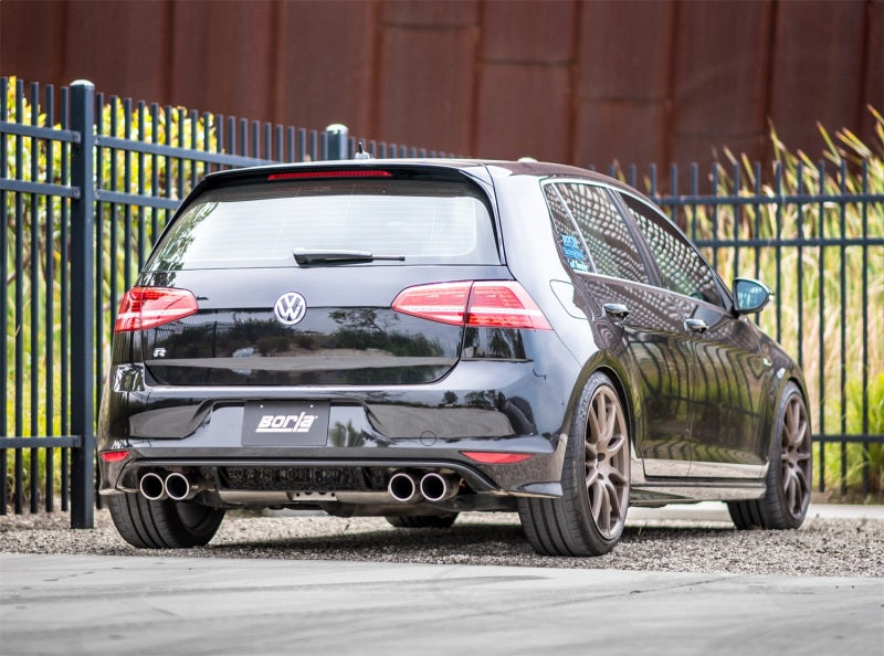 Borla 2015 Volkswagen Golf-R 2.0L Turbo S-Type CB Exhaust - Eaton Motorsports