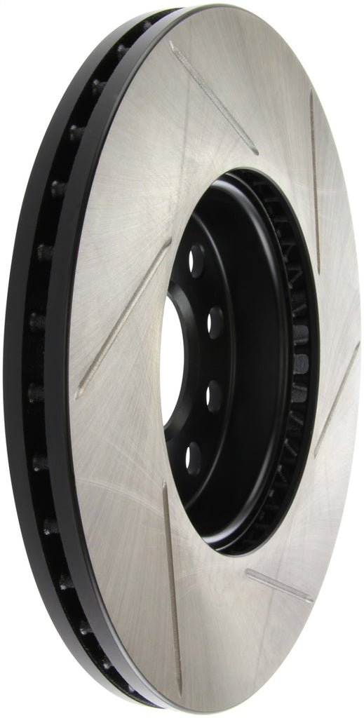 StopTech Power Slot 05-10 VW Jetta (except Wagon) Front Left Slotted Rotor - Eaton Motorsports