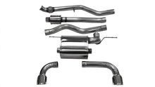 Load image into Gallery viewer, Corsa 12-14 BMW 335i Sedan RWD F30 3in Polished Touring Dual Rear Single 3.5in Tip Cat-Back Exhaust - Eaton Motorsports