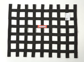 RaceQuip Black 18in H x 24W SFI Ribbon Window Net - Eaton Motorsports