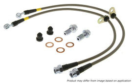StopTech 02-07 WRX Stainless Steel Rear Brake Lines - Eaton Motorsports