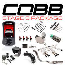 Cobb 2011-2014 Subaru STI Sedan Stage 3 Power Package w/Black SF Intake - Eaton Motorsports