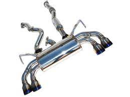 Invidia 08-11 STi Hatch / 11 WRX Hatch Dual Q300 Titanium Tip Cat-back Exhaust - Eaton Motorsports