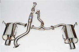 Invidia 08-09 WRX Sedan Q300 Dual Stainless Steel Tip Cat-back Exhaust - Eaton Motorsports