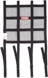 RaceQuip Ribbon Style Race Car Window Net w/1In Mounting Straps / SFI 27.1 Certified Blk 15 H X 18 W - Eaton Motorsports