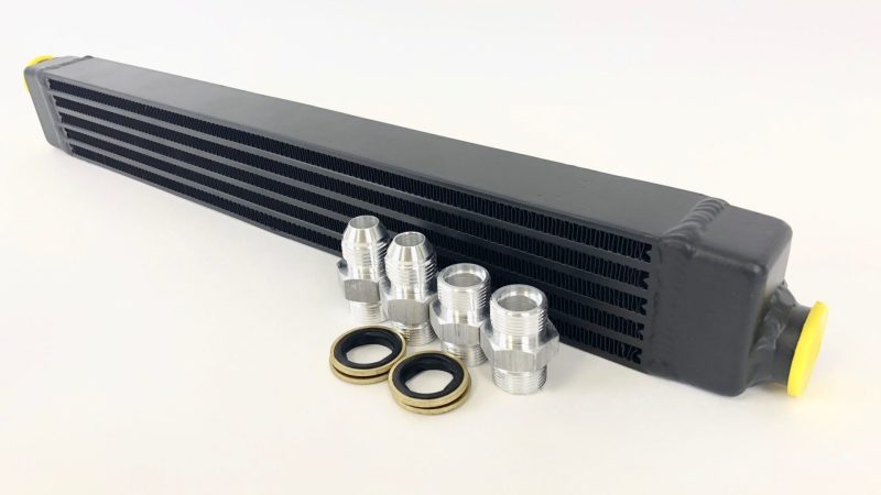 CSF 82-94 BMW 3 Series (E30) High Performance Oil Cooler w/-10AN Male & OEM Fittings - Eaton Motorsports