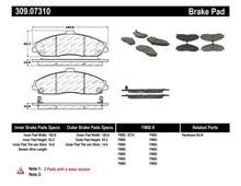 Load image into Gallery viewer, StopTech Performance 04-08 Cadillac XLR/XLR-V / 97-10 Corvette / 05-06 Pontiac GTO Front Brake Pads - Eaton Motorsports