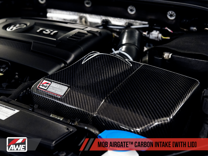 AWE Tuning Audi / Volkswagen MQB/Golf R AirGate Carbon Fiber Intake Lid - Eaton Motorsports