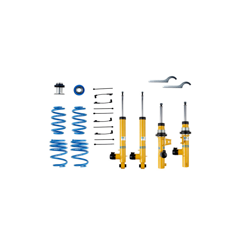 Bilstein B16 (DampTronic) 2015+ Volkswagen GTI/Golf R Front and Rear Suspension Kit - Eaton Motorsports