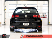 Load image into Gallery viewer, AWE Tuning VW MK7 GTI Track Edition Exhaust - Diamond Black Tips - Eaton Motorsports