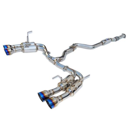 Invidia 2015+ Subaru WRX / STI Gemini/R400 Single Layer Quad Titanium Tip Cat-Back Exhaust - Eaton Motorsports
