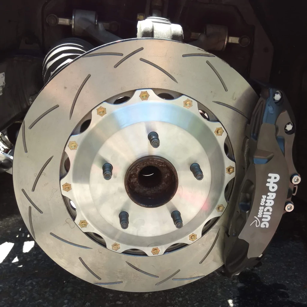 AMT Motorsports - 355MM FULL FLOATING ROTORS FOR C6Z AND GS (PAIR) - Eaton Motorsports