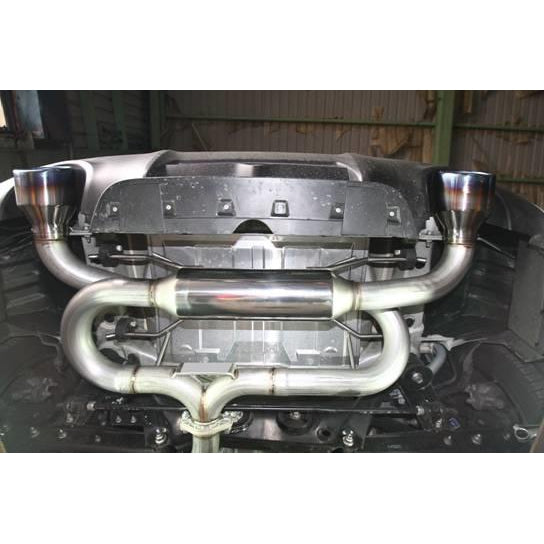 Invidia 12+ Subaru BR-Z/FR-S Gemini/R400 Single Layer Stainless Steel Tip Cat-back Exhaust - Eaton Motorsports