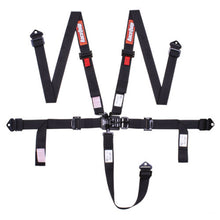 Load image into Gallery viewer, RaceQuip Latch &amp; Link 5 Point Auto Racing 2In Harness Set / SFI 16.1 Seat Belt Set / Black - Eaton Motorsports