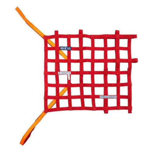 Sparco Window Net Fia Red - Eaton Motorsports