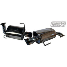 Load image into Gallery viewer, Turbo XS 08-10 WRX 5dr Catted Turboback Exhaust Polished Tips - Eaton Motorsports